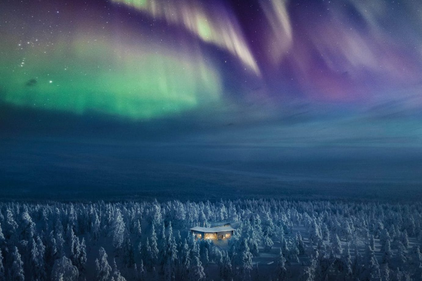 Guía para viajar y ver la Aurora Boreal en Laponia | NUBA