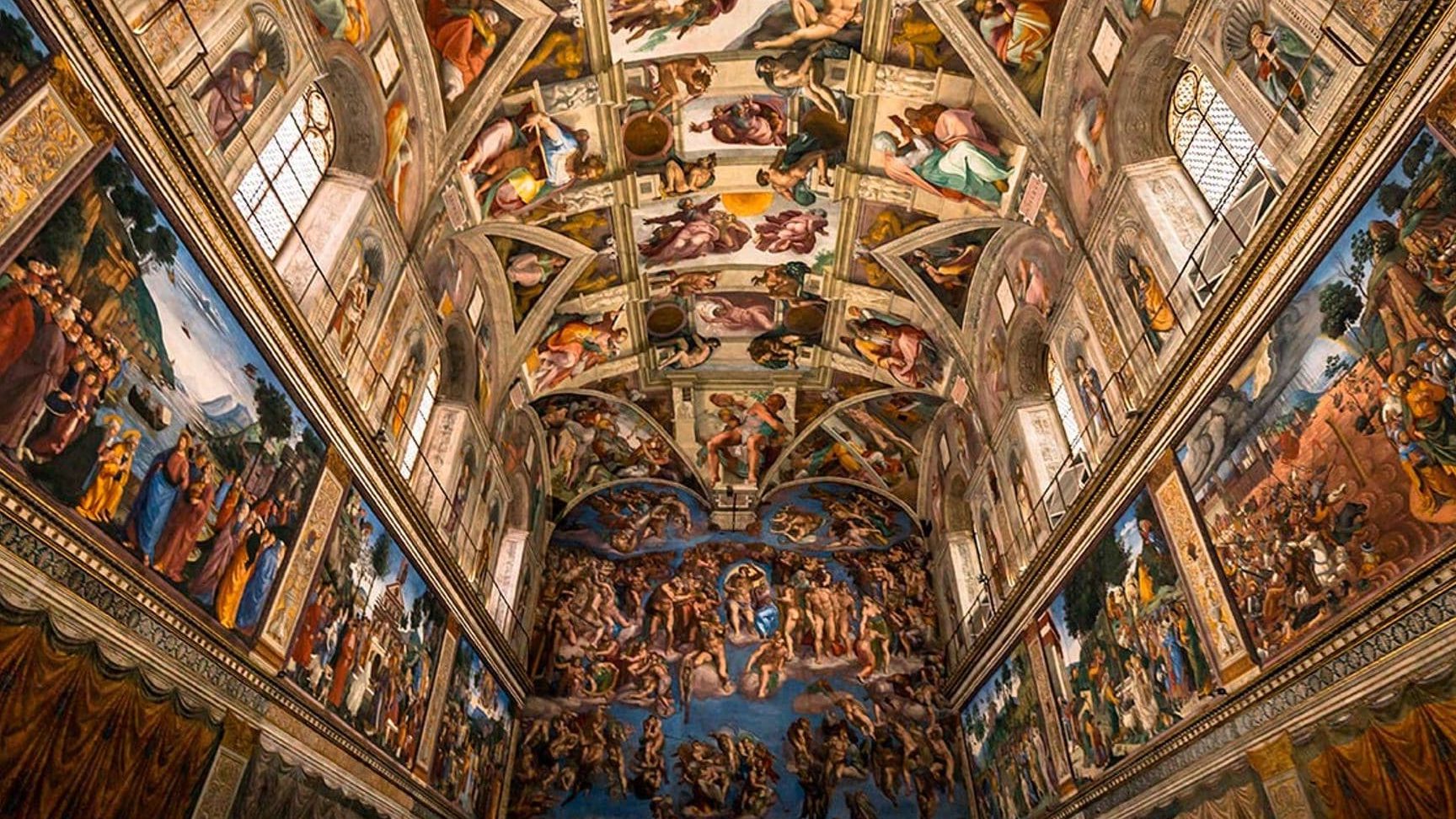 La Capilla Sixtina, como nunca antes la habías visto